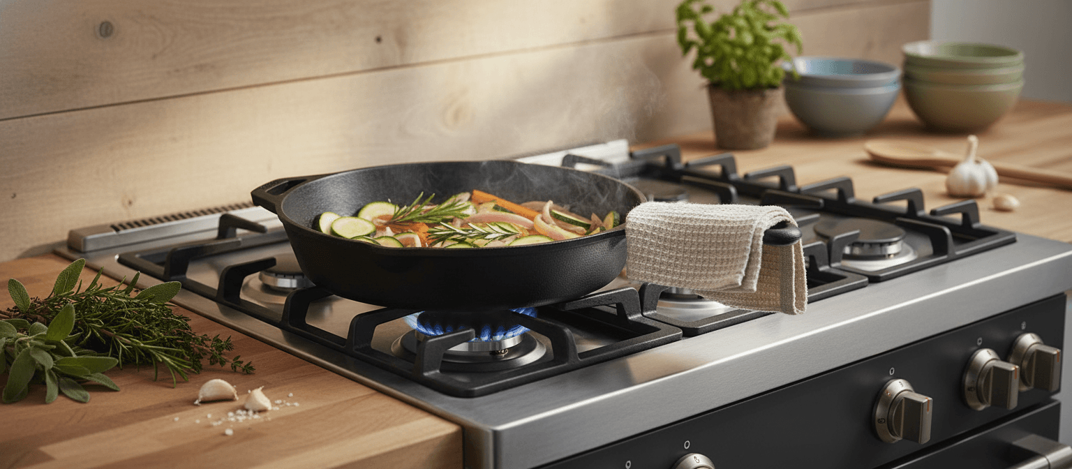 Cast Iron Skillet (12-inch)